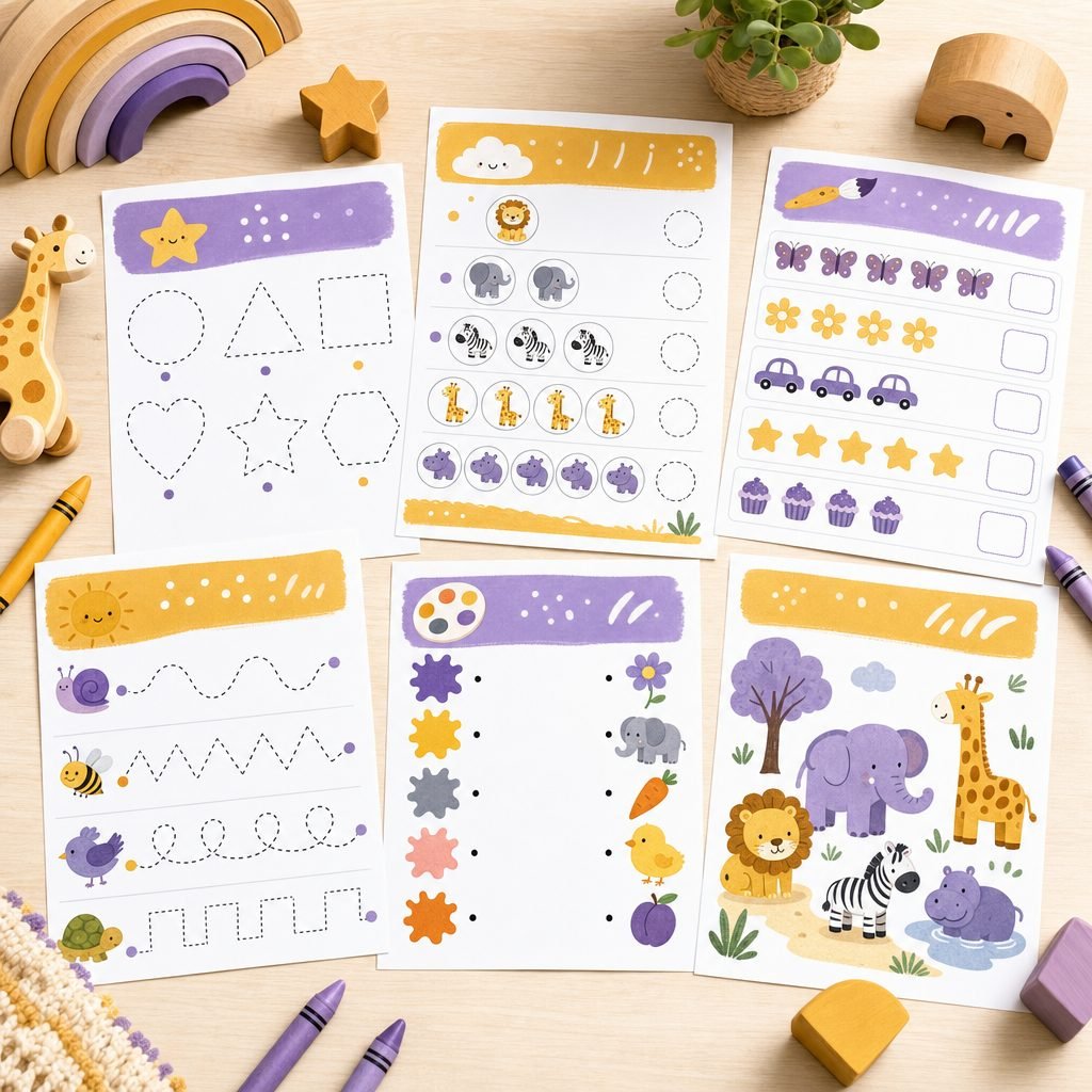 Preschool Pack, ages 3-5