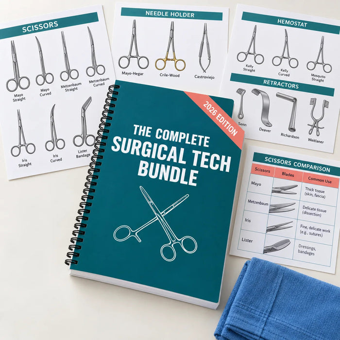 The Complete Surgical Tech Bundle — CST Exam Prep, Illustrated (2026)
